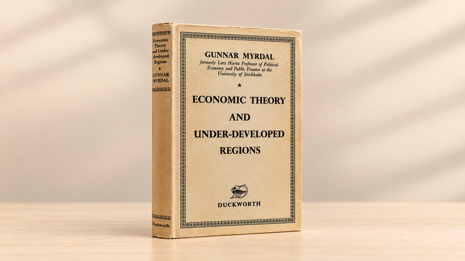 Nehru’s Notes on Myrdal’s Book titled “Economic Theory and Underdeveloped Regions”